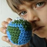 Give him the world. Earth Amigurumi Free #crochet pattern from Simply Collectible