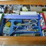 Frugal Organizing - DIY Drawer Organizers - SimplyCollectibleCrochet.com