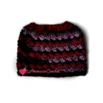 Everyday Kisses Messy Bun Hat, free crochet pattern