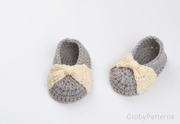 Bow Baby Booties