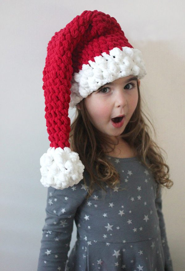 25 Fun Christmas Crochet Hat Patterns for Kids • Mermaids & Monkeys