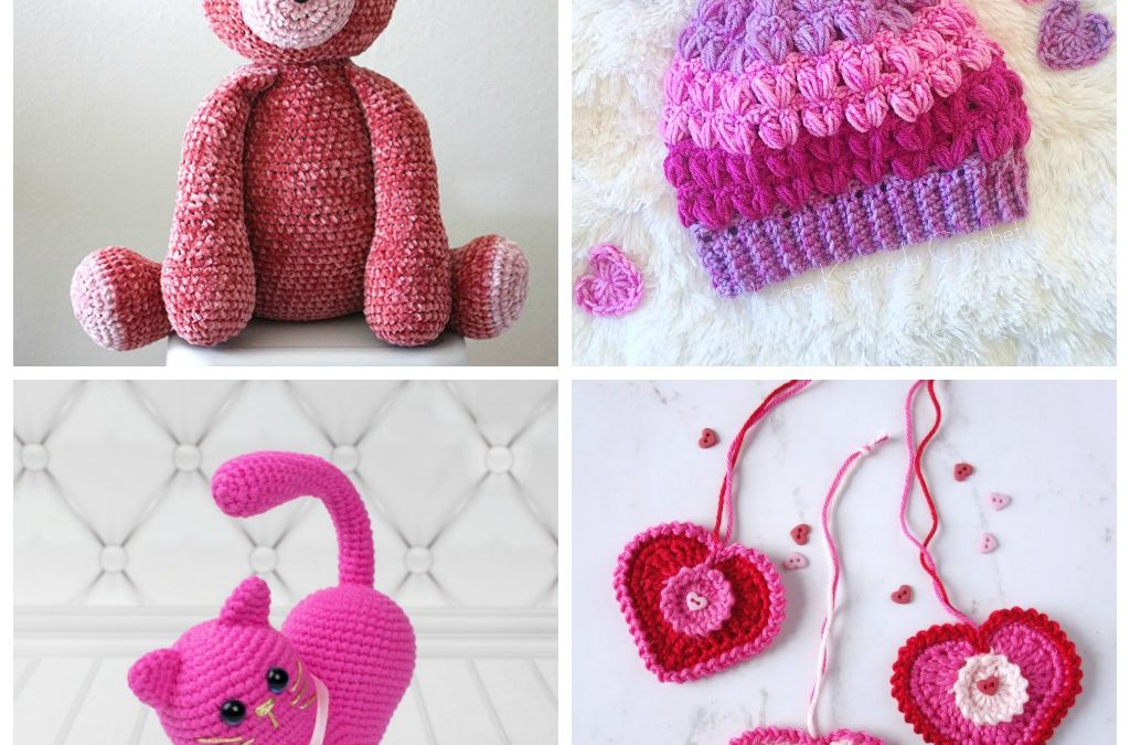 21 Simple Crochet Patterns for Kids on Valentine’s
