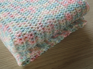 Colorful Crochet Baby Blanket 