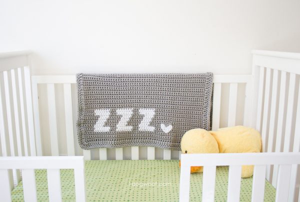The Get Some Zzz’s Crochet Baby Blanket