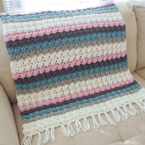 Baby Bumps Crochet Blanket