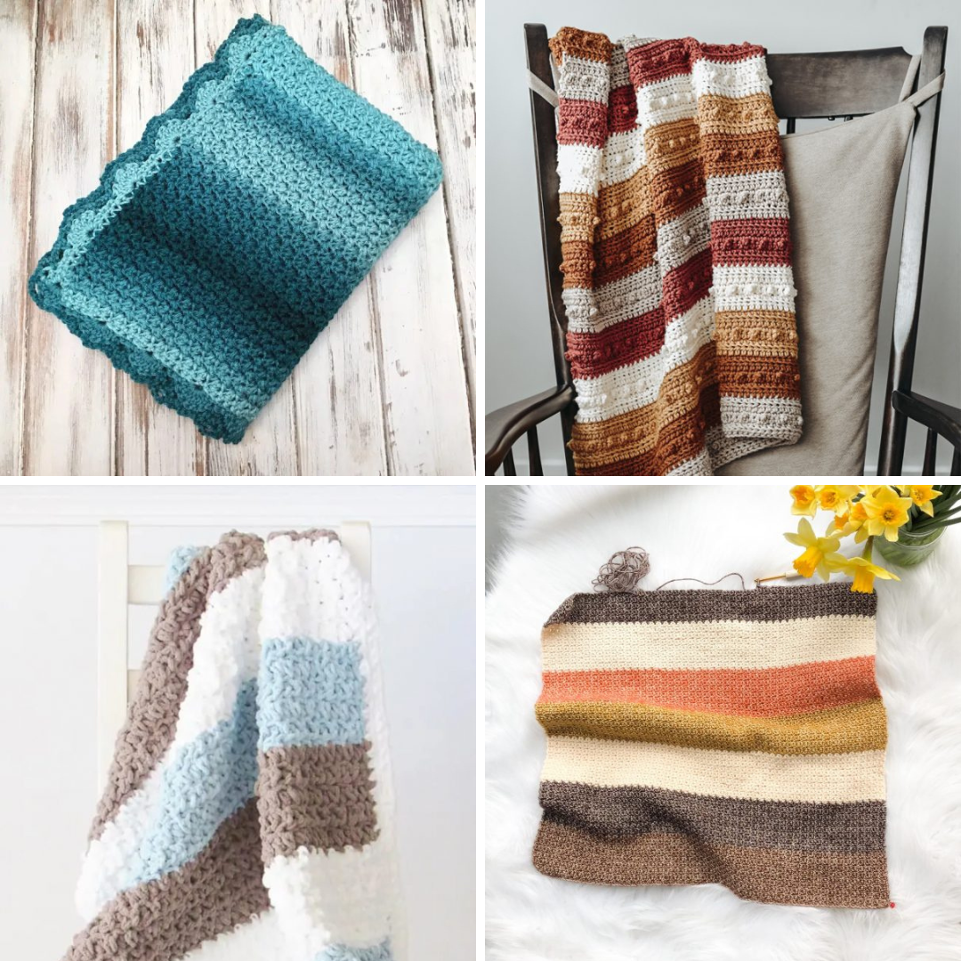 Caron Cotton Cakes Baby Blanket - Free Crochet Pattern - love. life. yarn.
