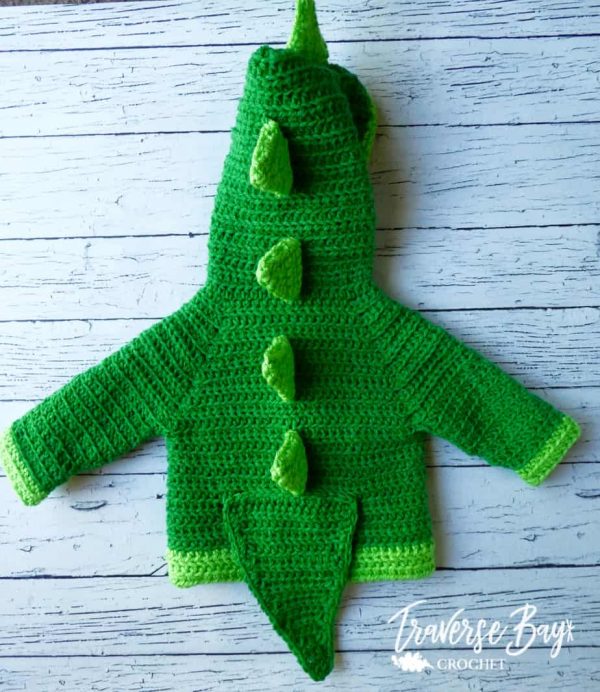 baby dinosaur crochet cardigan by traverse bay crochet