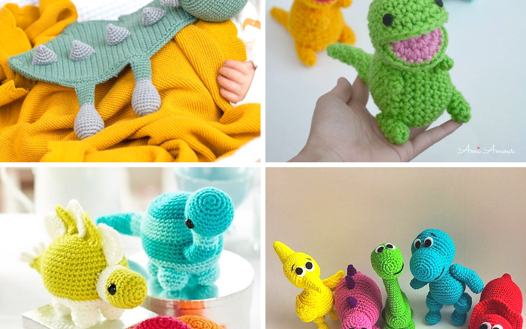 30+ Dinosaur Crochet Patterns