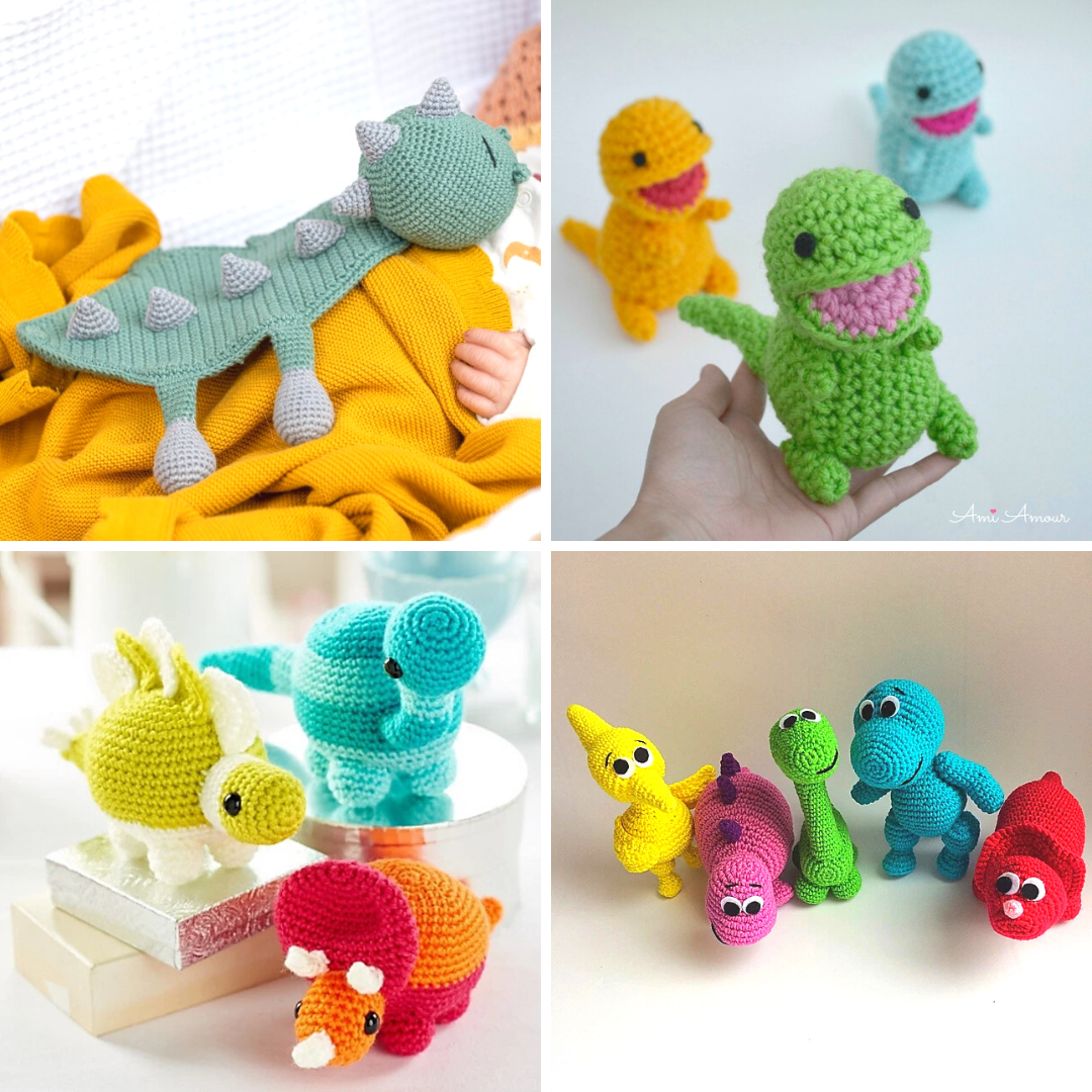 30-dinosaur-crochet-patterns-mermaids-monkeys