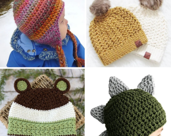 39 Free Children’s Crochet Hat Patterns