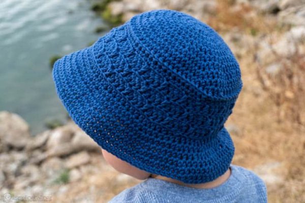 Easy Child Size Crochet Bucket Hat