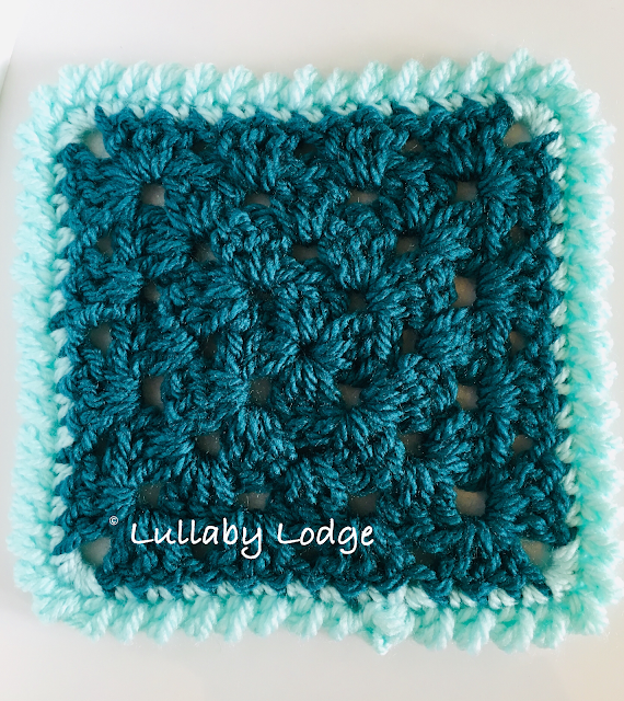 Crab Stitch Crochet Edging