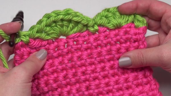 Crochet Scalloped Edging