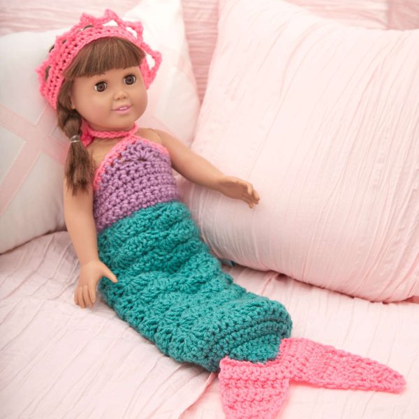 Mermaid Doll Crochet Outfit