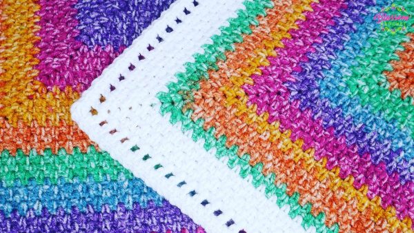 Peephole Crochet Border