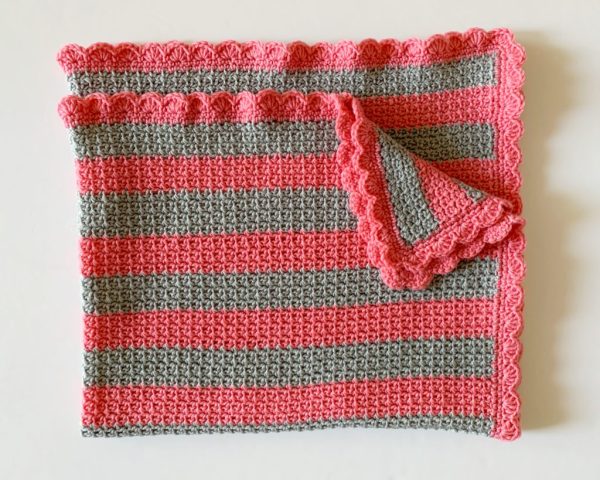 Simple Shell Crochet Border
