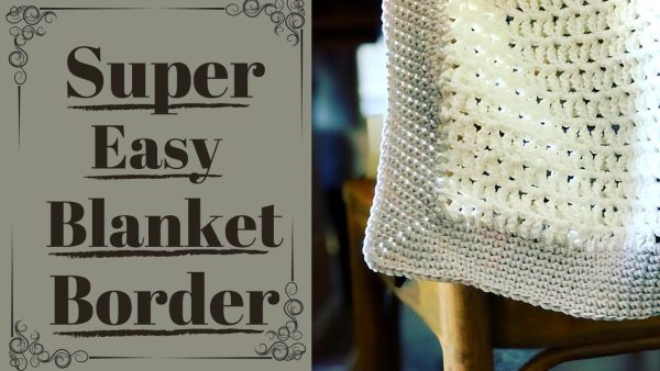 Single Crochet Blanket Border