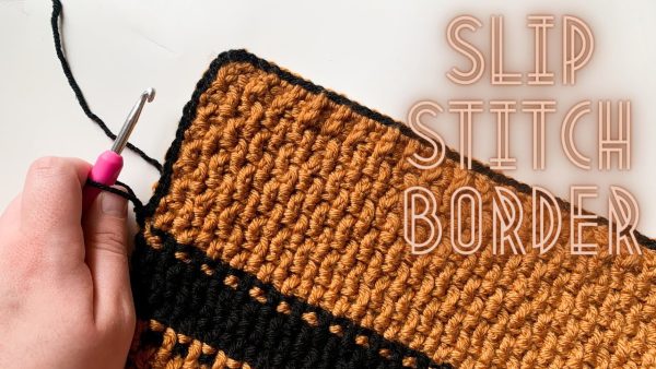Slip Stitch Crochet Border
