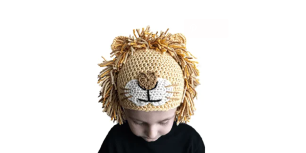 Crochet Lion Hat 