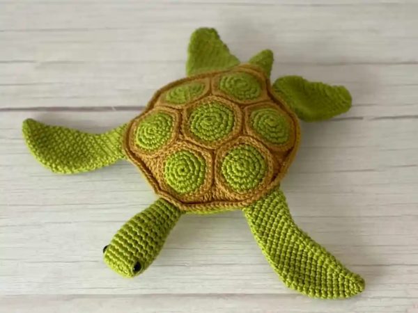 Crochet Napali the Sea Turtle 