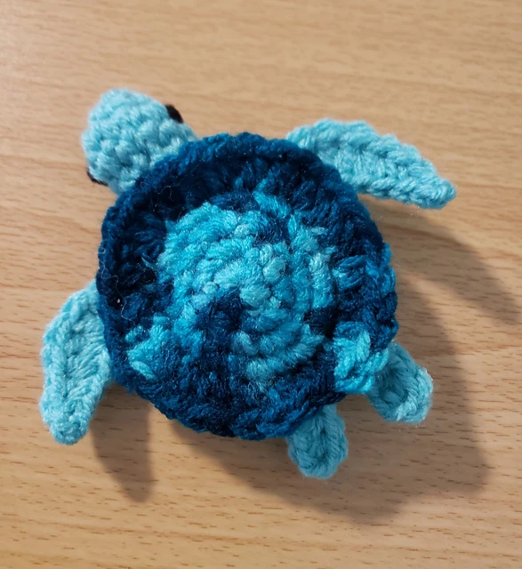 Crochet Sea Turtle Ornament
