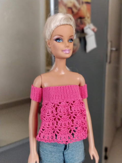 Crochet Barbie Top