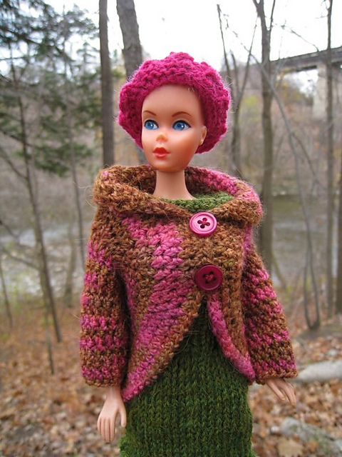 Barbie Crochet Circle Jacket