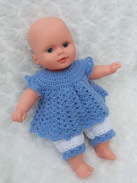 Crochet doll outlet sweater