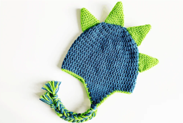 Dinosaur Spike Crochet Hat 