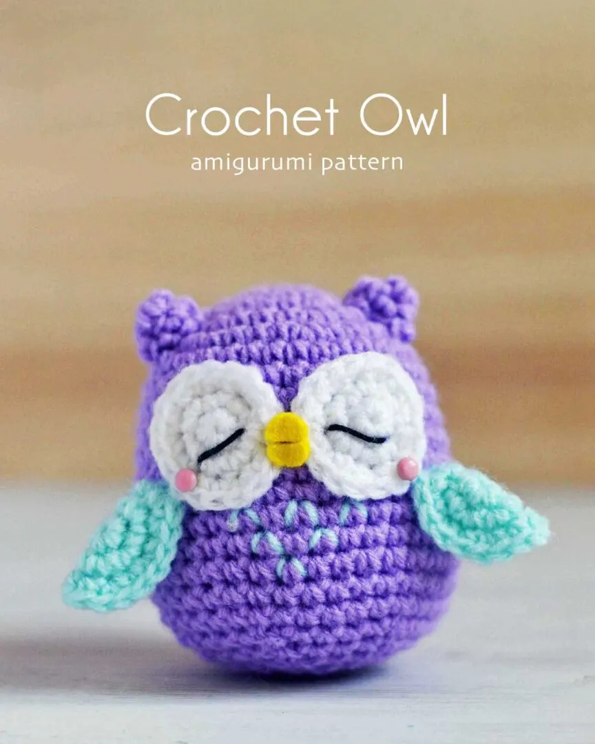 Mr. Murasaki Crochet Owl