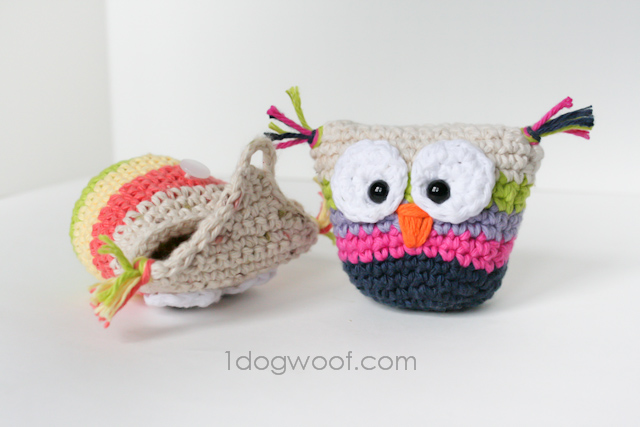 Colorful Owl Pouch